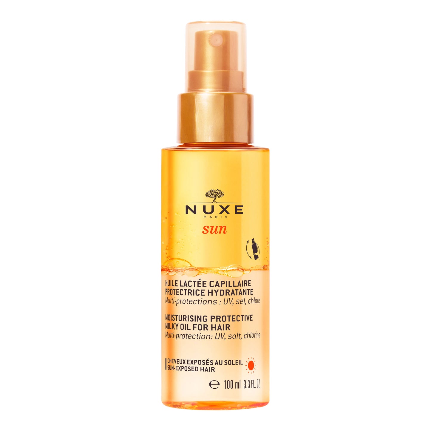 NUXE SUN HUILE LACTEE CAPILLAIRE 100ML