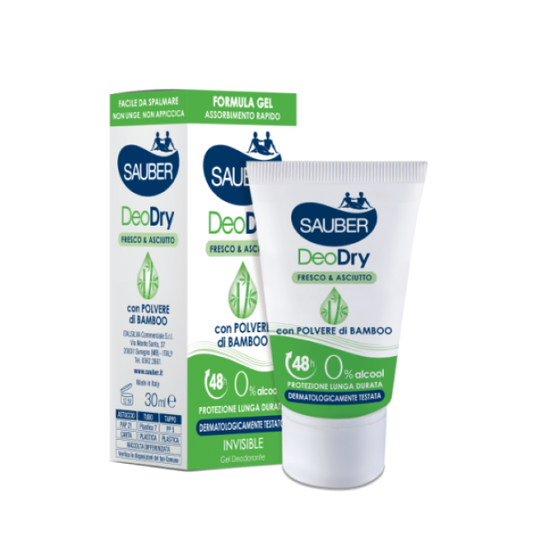 SAUBER FRESH DEO GEL AST 30ML