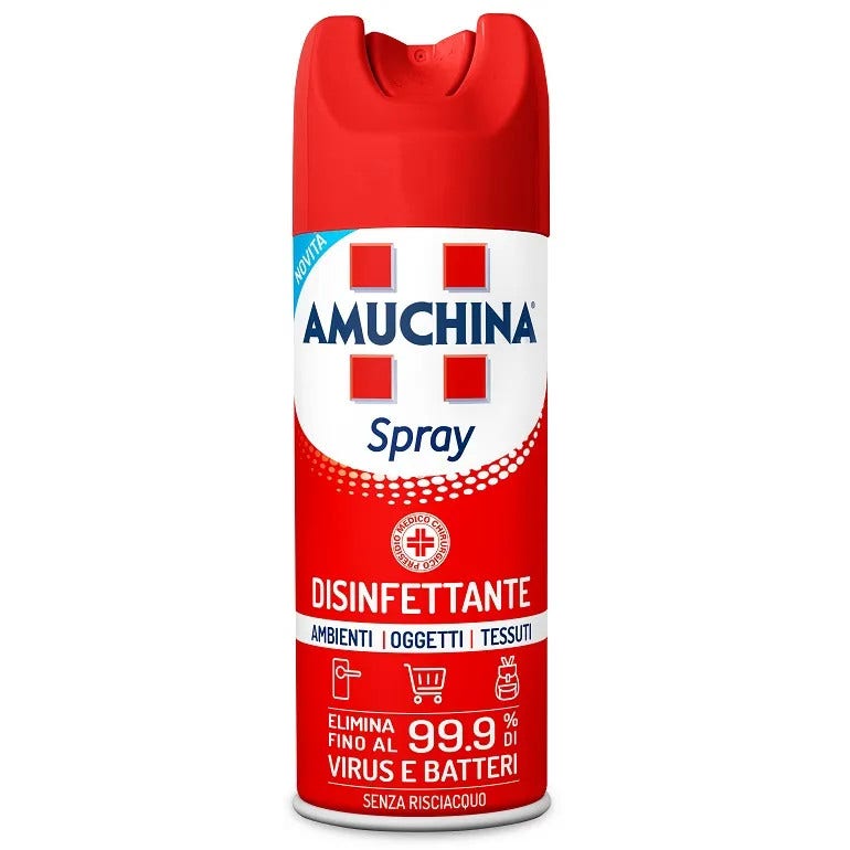 AMUCHINA Spray Ambiente Oggetti Tessuti 400ml