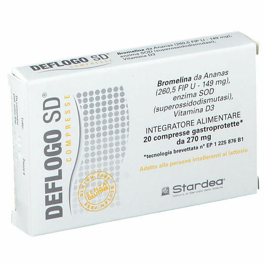DEFLOGO SD 20 COMPRESSE GASTROPROTETTE