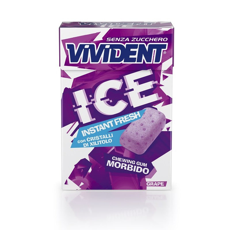 VIVIDENT ICE GRAPE 27 GRAMMI