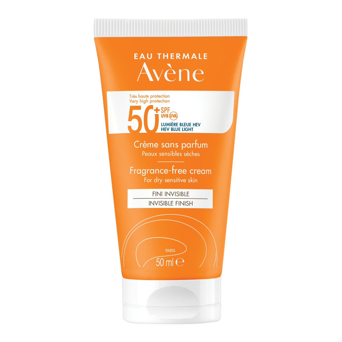 AVENE CREMA SOALRE SPF 50+ SENZA PROFUMO 50 ML