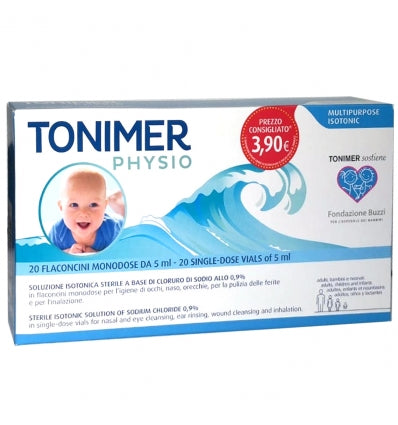 TONIMER PHYSIO MONODOSE 20 FLACONCINI PROMO