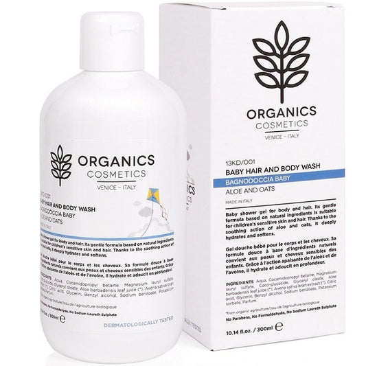 Organics Cosmetics Baby Bagnodoccia Corpo/Capelli 300ml