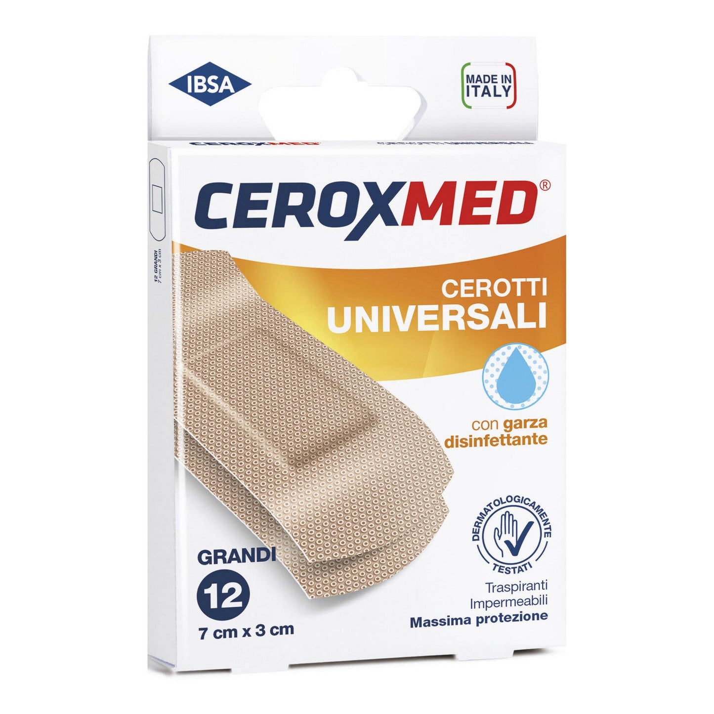 Ceroxmed Classic 3D Cerotto Misura Grande 12 Pezzi