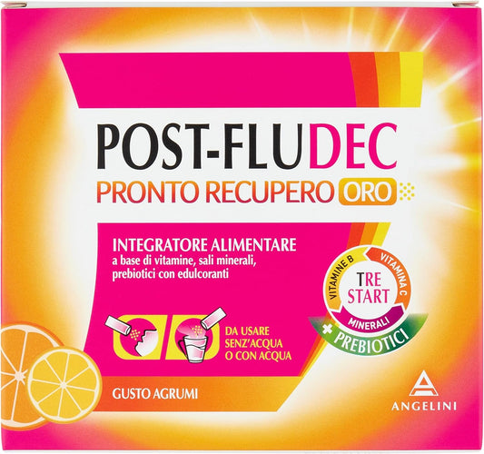 Postfludec Pronto Recupero Oro Agrumi 12 Bustine