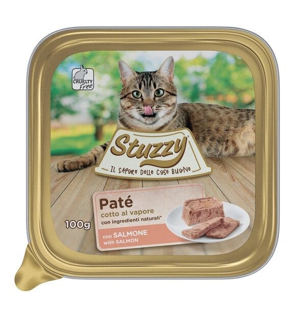 Stuzzy Patè Di Salmone Per Gatti 100g