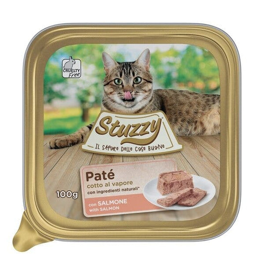 Stuzzy Patè Di Salmone Per Gatti 100g