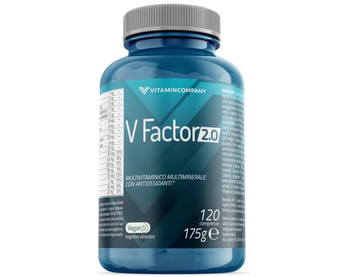 Vitamincompany V-Factor 2.0 120 Compresse