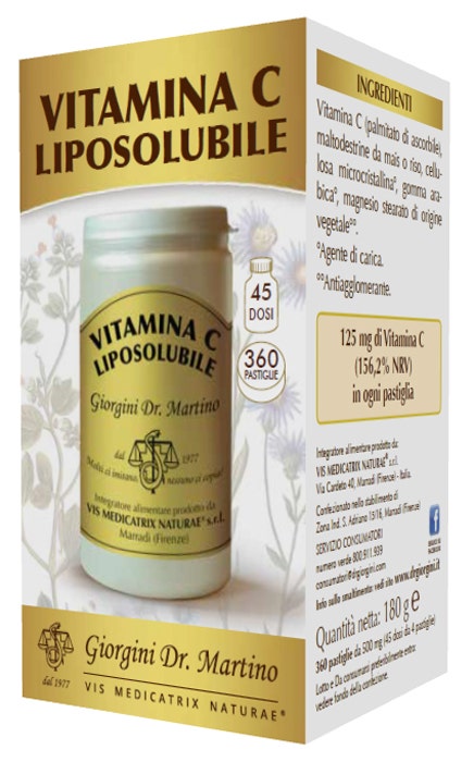 VITAMINA C LIPOSOLUBILE360PAST