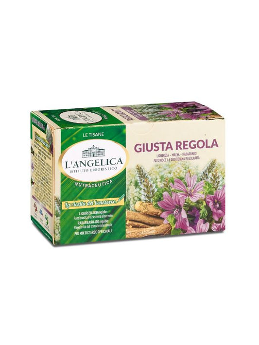 L'ANGELICA TISANA GIUSTA REGOLA 20 FILTRI
