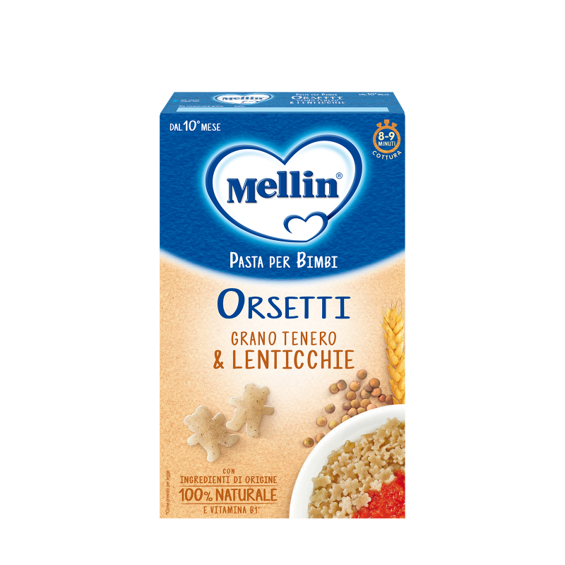 MELLIN Pastina Orsetti C/Lenticchie