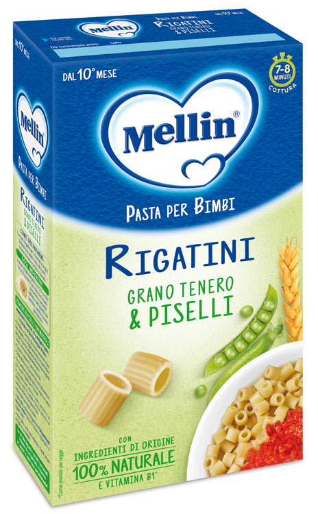 MELLIN RIGATINI CON PISELLI 280 GRAMMI