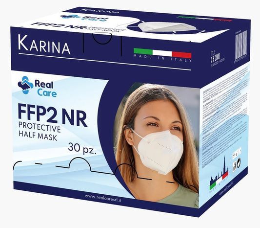 MASCHERINA FFP2 NERA KARINA 30PZ