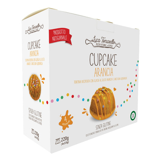 L TOMASELLO CupCake Arancia 220g