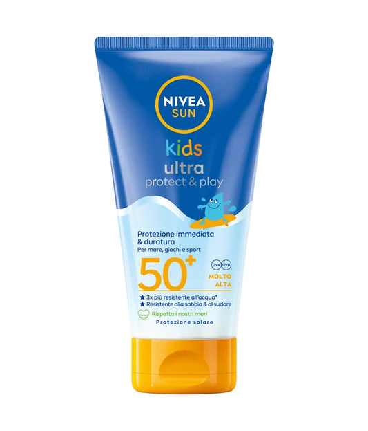Nivea Sun Kids Ultra Protect & Play Latte Protezione Solare SPF 50+ Corpo 150ml