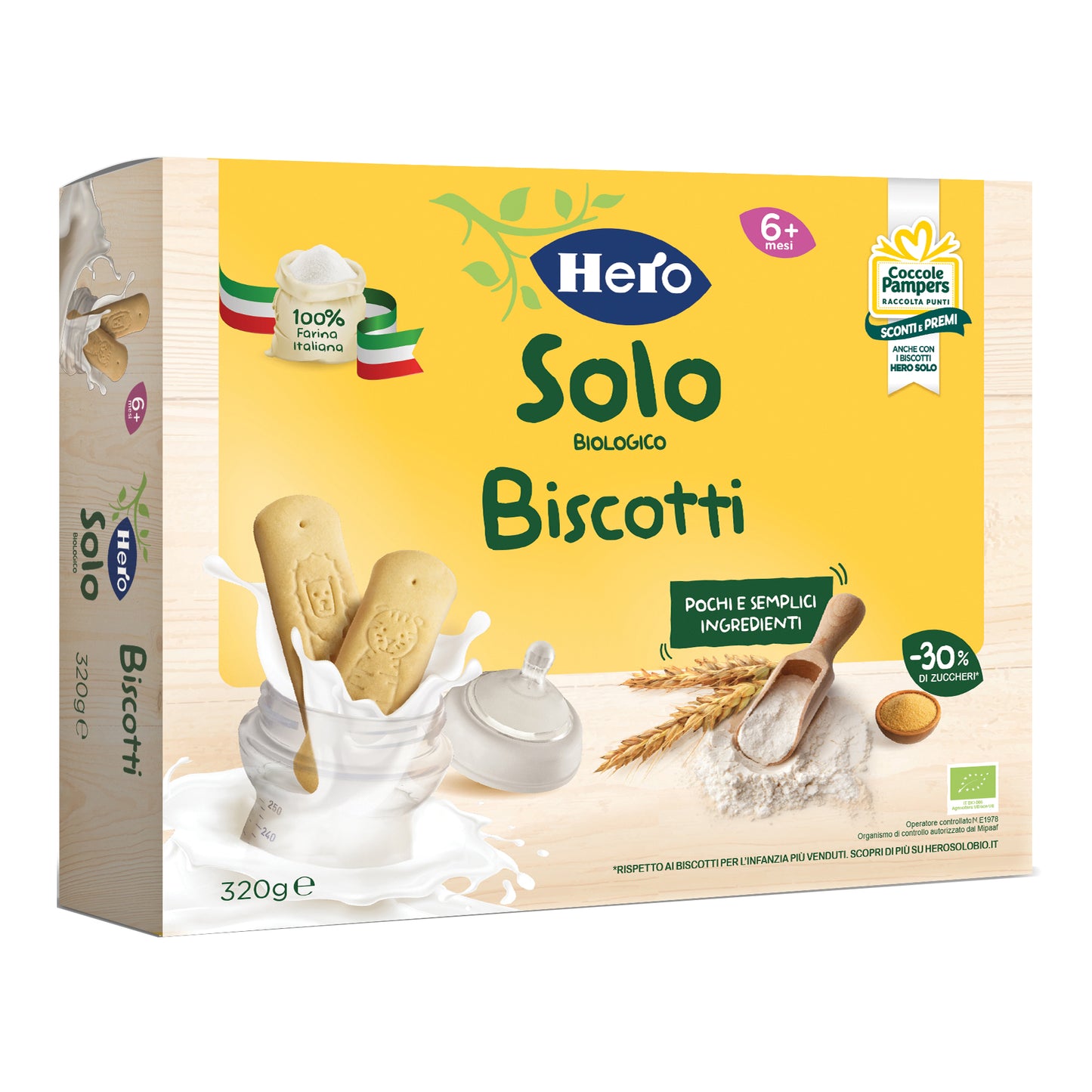 HERO SOLO BISCOTTO SOLUBIL320G
