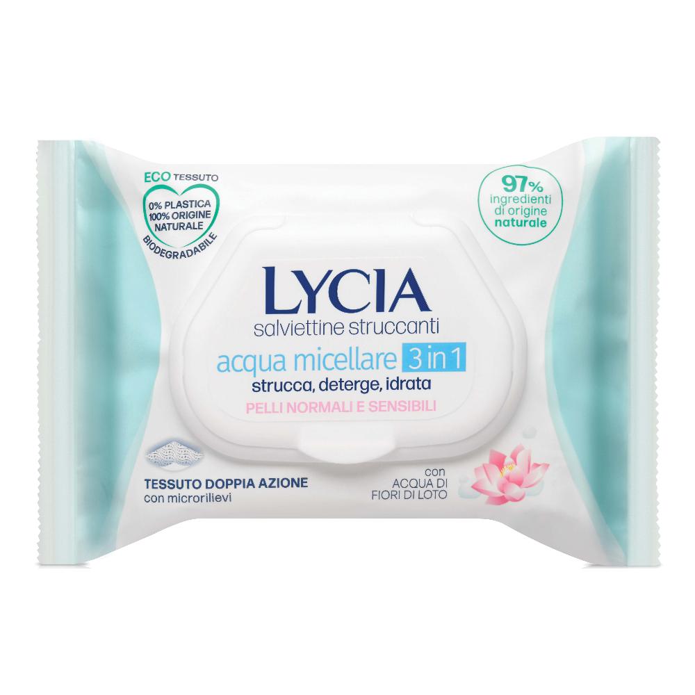 LYCIA Salviette Struccanti Acqua Micell.20pz