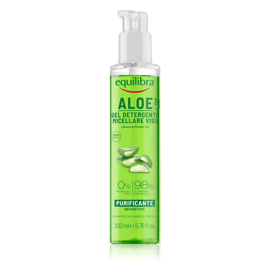 Equilibra Aloe Gel Detergente Micellare Viso Purificante 200ml