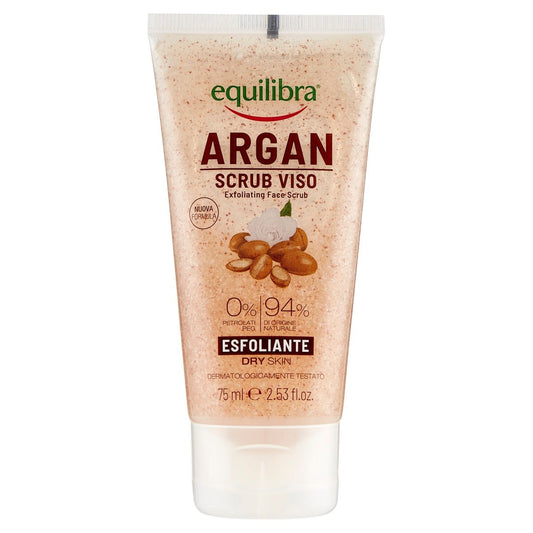 Equilibra Argan Scrub Viso Esfoliante 75ml