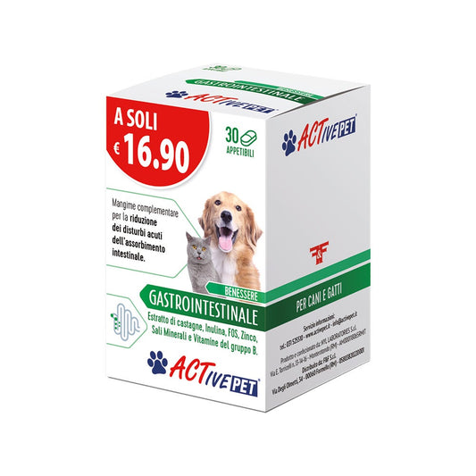 Active Pet Gastrointestinale 30 Compresse