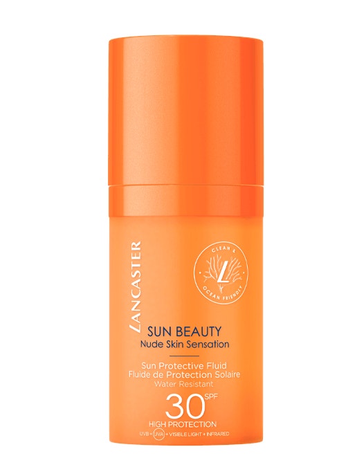 Lancaster Sun Beauty Protective Fluid SPF 30 Nude Skin Sensation Viso 30ml