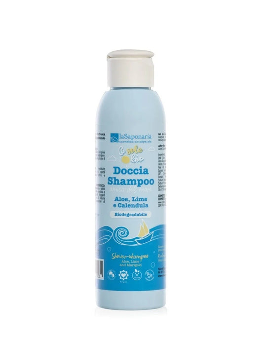 La Saponaria Doccia Shampoo Amico Del Mare Biodegradabile Corpo E Capelli 150ml
