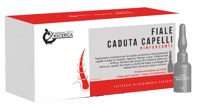 FARMACISTI PER LA RICERCA FIALE ANTICADUTA CAPELLI 10 FIALE MONODOSE DA 3,5 ML