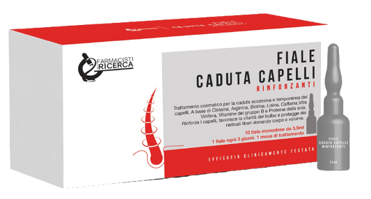 FARMACISTI PER LA RICERCA FIALE ANTICADUTA CAPELLI 10 FIALE MONODOSE DA 3,5 ML