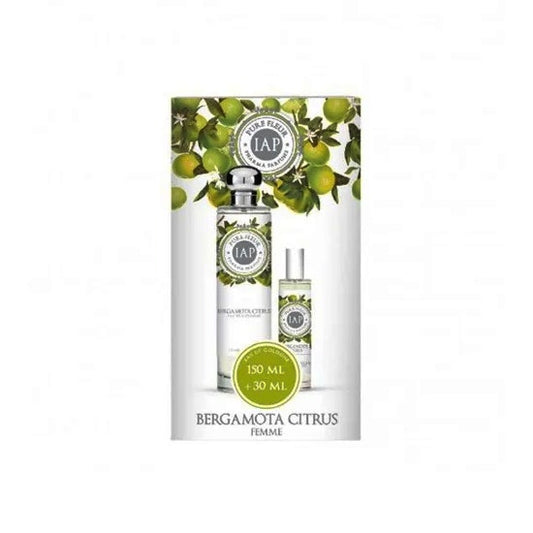 Iap Pharma Cofanetto Duplo Pure Fleur Eau De Cologne Bergamota Citrus 150ml + 30ml