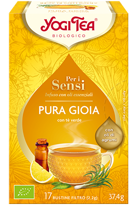 Yogi Tea Infuso Per I Sensi Pura Gioia 17 Bustine 37,4g