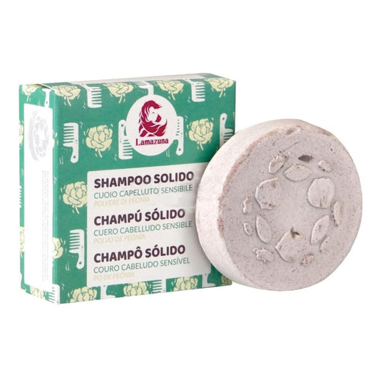 LAMAZUNA SHAMPOO SOLIDO PEONIA