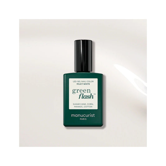 Manucurist Green Flash Smalto Semipermanente Milky White 15ml