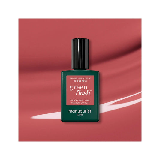 Manucurist Green Flash Smalto Semipermanente Bois De Rose 15ml