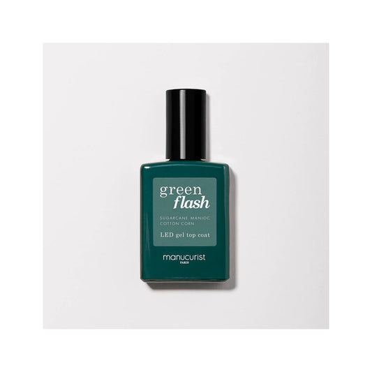 Manucurist Green Flash Smalto Semipermanente Top Coat 15ml