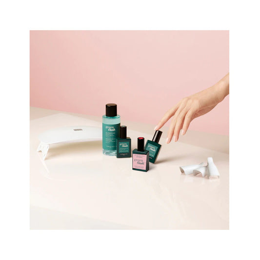 Manucurist Kit Essentials Green Flash Con Smalto Semipermanente Hortencia