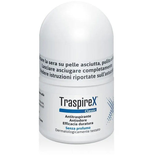 Traspirex Classic Roll-On Ascelle Antitraspirante 20ml