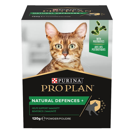 Purina Pro Plan Supplements Natural Defences+ Postbiotici Per Gatti Adulti 120g