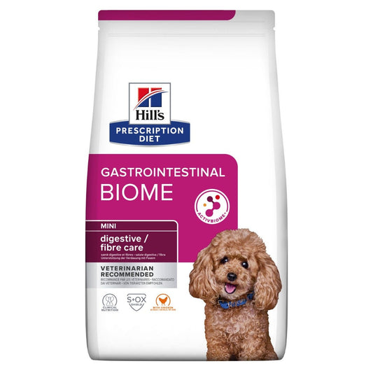 Hill's Prescription Diet Gastrointestinal Biome Crocchette per Cani Taglia Piccola Sacco Da 1 Kg