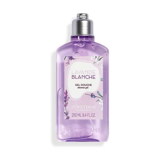 L'occitane Gel Doccia Lavanda Bianca 250ml