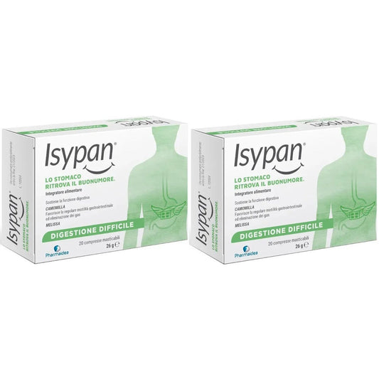 Isypan Digestione Difficile Bipack 2x20 Compresse