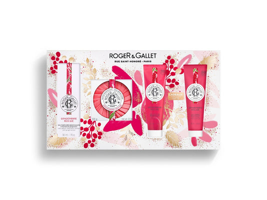 Roger & Gallet Gingembre Rouge Edt 30ml + Gel Doccia 50ml + Latte Corpo 50ml + Saponetta 100g