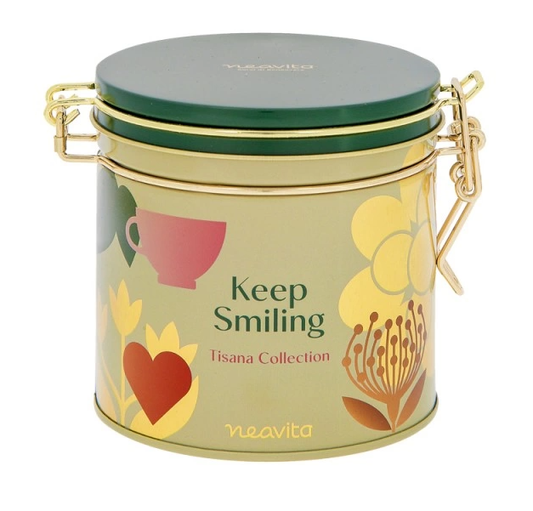 Neavita Royal Tin Keep Smiling Tisane 12 Filtri Assortiti