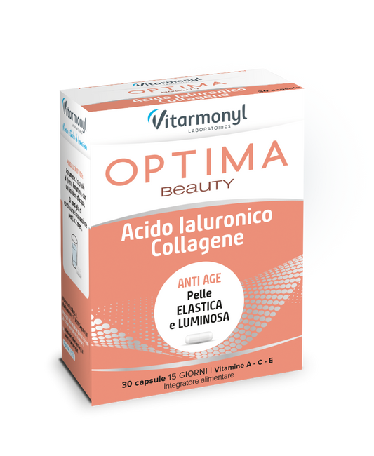 Vitarmonyl Optima Beauty Acido Ialuronico Collagene 30 Capsule
