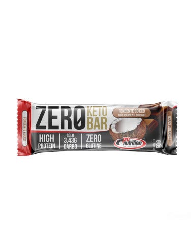 Pronutrition Zero Keto Barretta Cioccolato Fondente E Cocco 50g