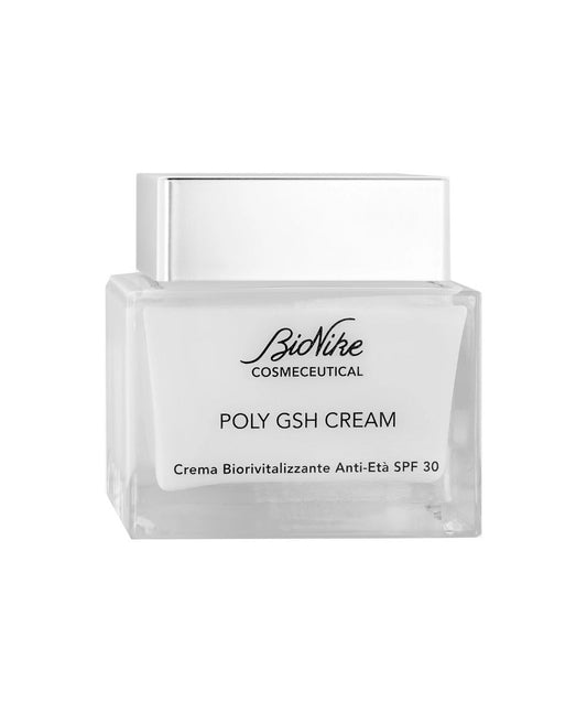 Bionike Cosmeceutical Poly GSH Cream Biorivitalizzante SPF 30 Anti-EtÀ 50ml