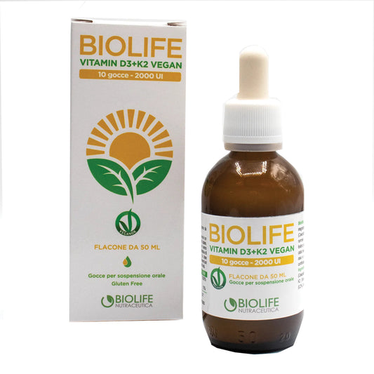 BIOLIFE Vitamin D3+K2 Gtt 50ml