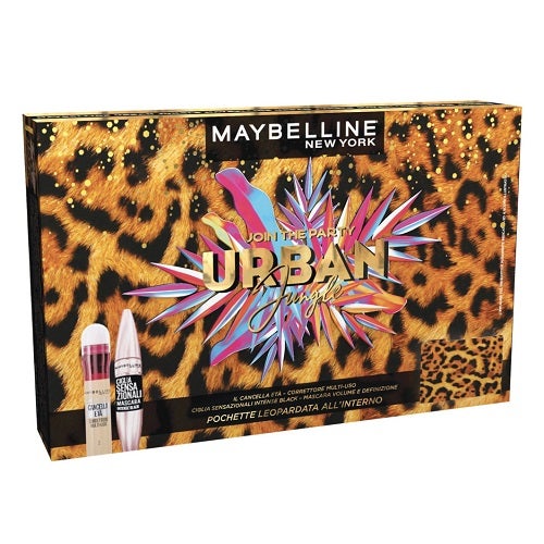 Maybelline New York Kit Urban Jungle Correttore 02 Nude + Mascara Very Black
