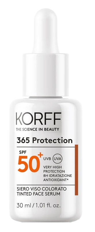 Korff 365 Protection Siero Viso Colorato 30ml SPF50+