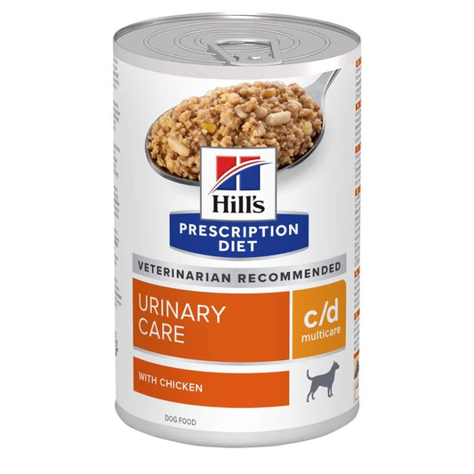 Hill's Prescription Diet c/d Multicare Urinary Care Cibo Umido Con Pollo Cani Adulti Barattolo 370g